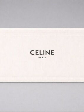 Celine White Box with Black Interior